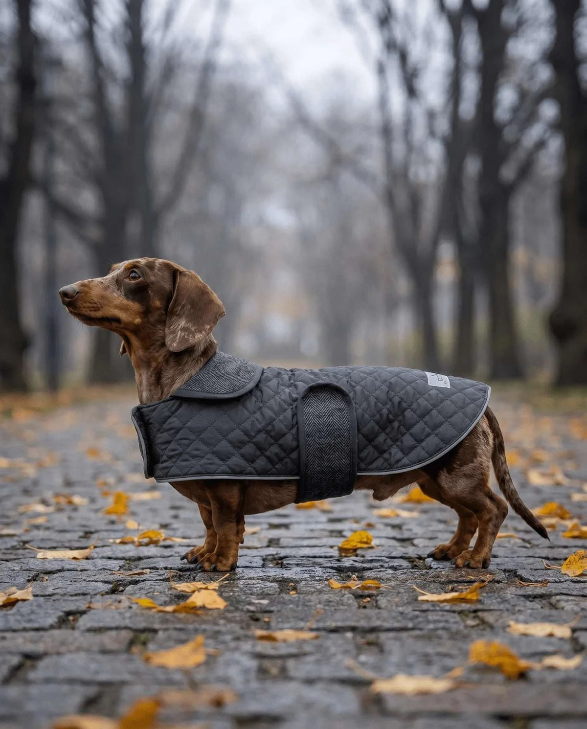 Dachshund Quilted Fleece Jackets Pet Savers