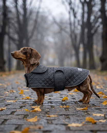 Dachshund Quilted Fleece Jackets Pet Savers