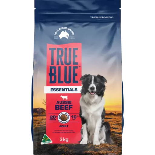TRUE BLUE ESSENTIALS AUSSIE BEEF 3KG