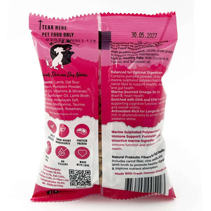 Doggios Lamb Chops - Tasty Lamb Dog Food Snack Pack 100g Pet Savers