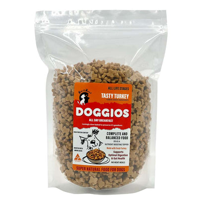 Doggios Roast Turkey - Tasty Turkey Dog Food 1.25kg Pet Savers