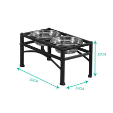 PaWz Dual Elevated Raised Pet Dog Feeder Small-1910113147138740226