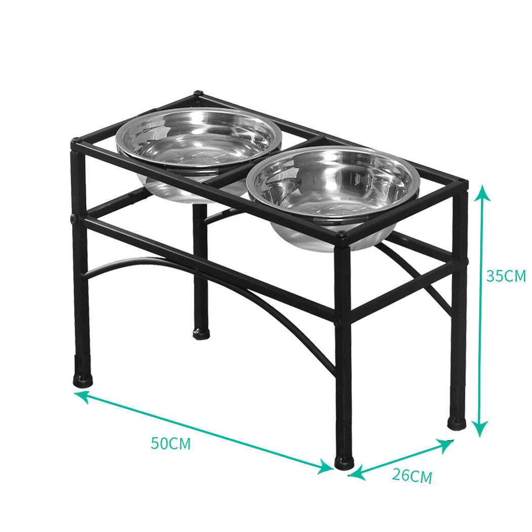 PaWz Dual Elevated Raised Pet Dog Puppy Large-1910113146803195906