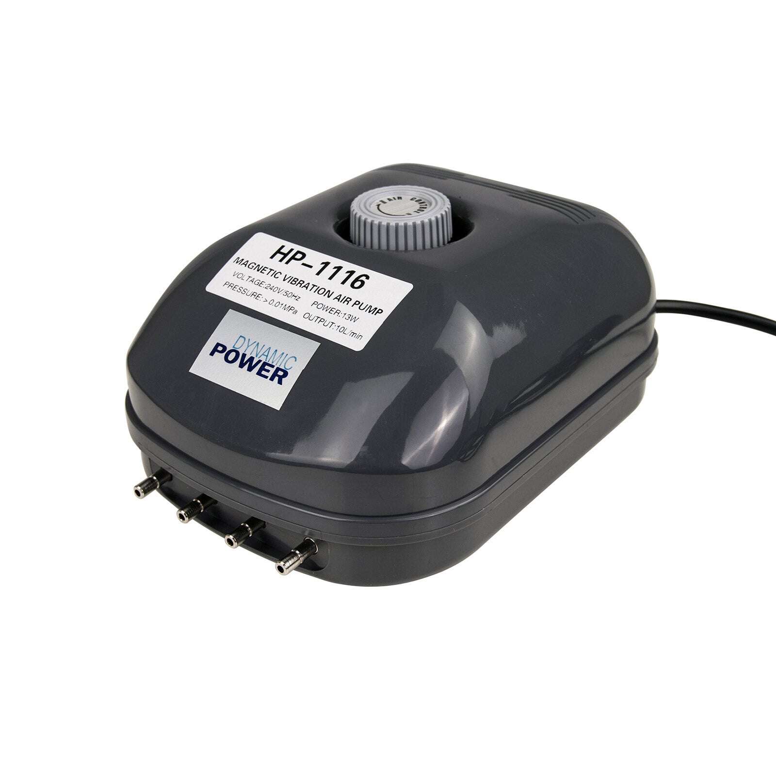 Dynamic Power 4 Outlet Aquarium Air Pump 360L/H Pet Savers