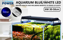 Dynamic Power 6W Blue & White LED Aquarium Light Pet Savers