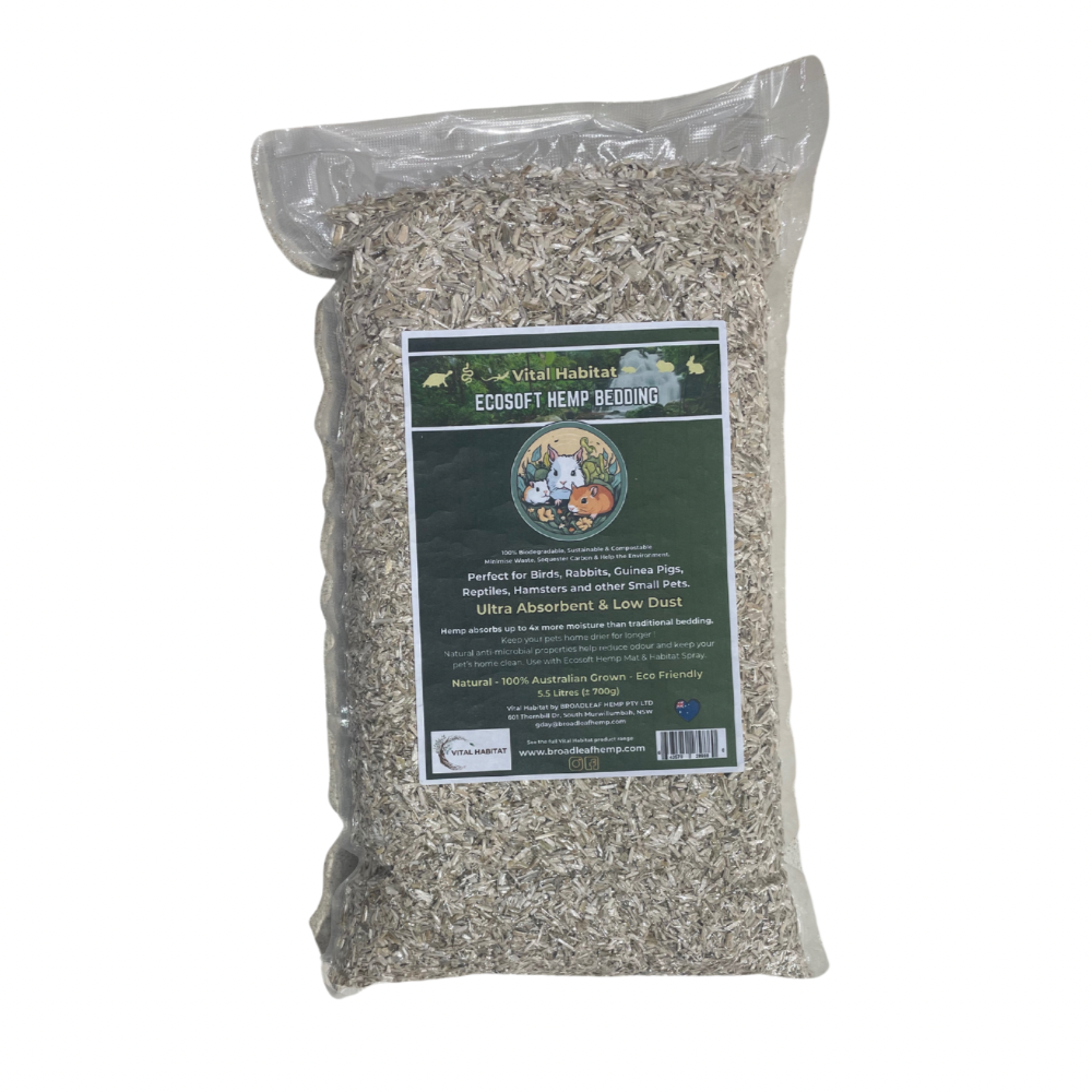 Ecosoft Natural Hemp Bedding 5L ±0.7kg Pet Savers