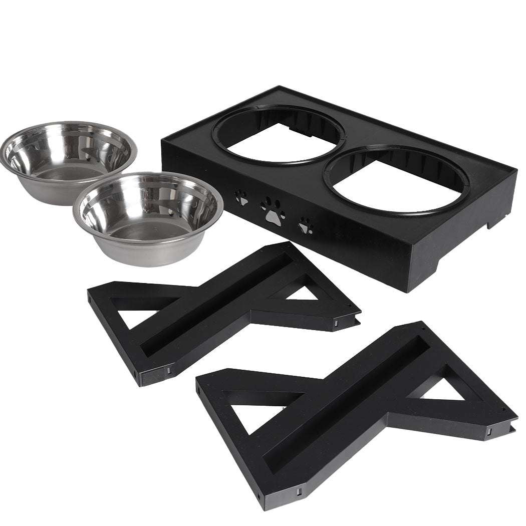 PaWz Elevated Pet Feeder Food Water-1910112981119799300