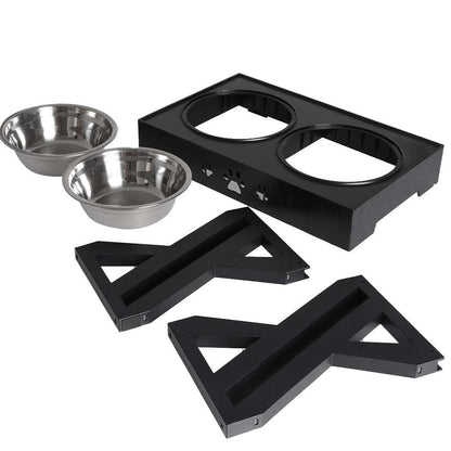 PaWz Elevated Pet Feeder Food Water-1910112981119799300