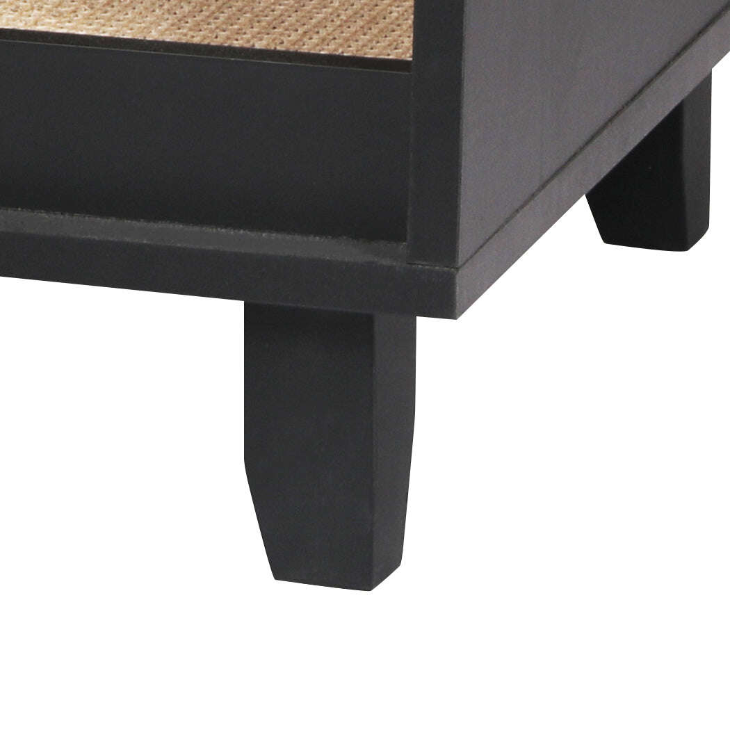 PaWz Enclosed Cat Litter Cabinet Box Black-1910112468802342915