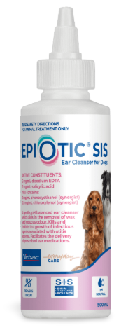 Epi-Otic Ear SIS Cleaner for Dogs & Cats - 500ml