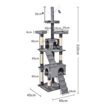 PaWz Cat Tree Scratching Post Scratcher Grey-1910113147604307970