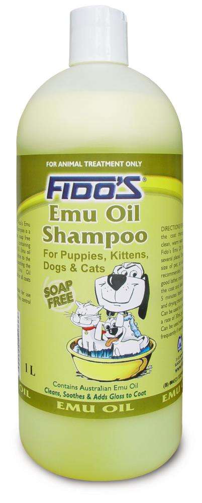 Fido's Emu Oil Shampoo 1L Pet Savers