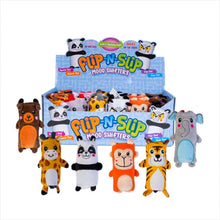 Flip-N-Slip Zoo Animals Plush Fidget Toy Pet Savers