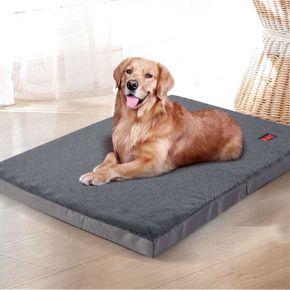 PaWz Pet Bed Foldable Dog Puppy Beds Grey Medium-1910113142122352646