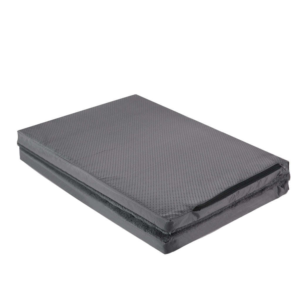 PaWz Pet Bed Foldable Dog Puppy Beds Grey Medium-1910113142122352641