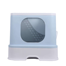 PaWz Cat Litter Box Fully Enclosed Kitty Blue-1910112950677540865