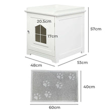 PaWz Cat Litter Box Mat Fully Enclosed-1910112485483089922
