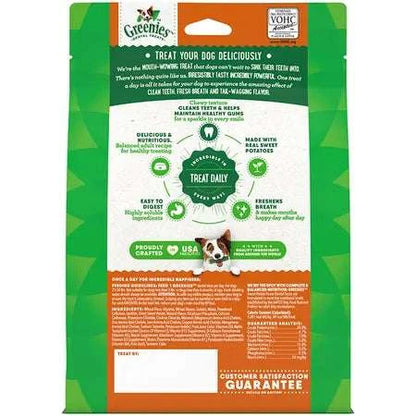 Greenies Dog Sweet Potato Treat Regular 340g Pet Savers