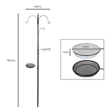 PaWz Metal Bird Feeder Hanging Wild-1910113141237354498