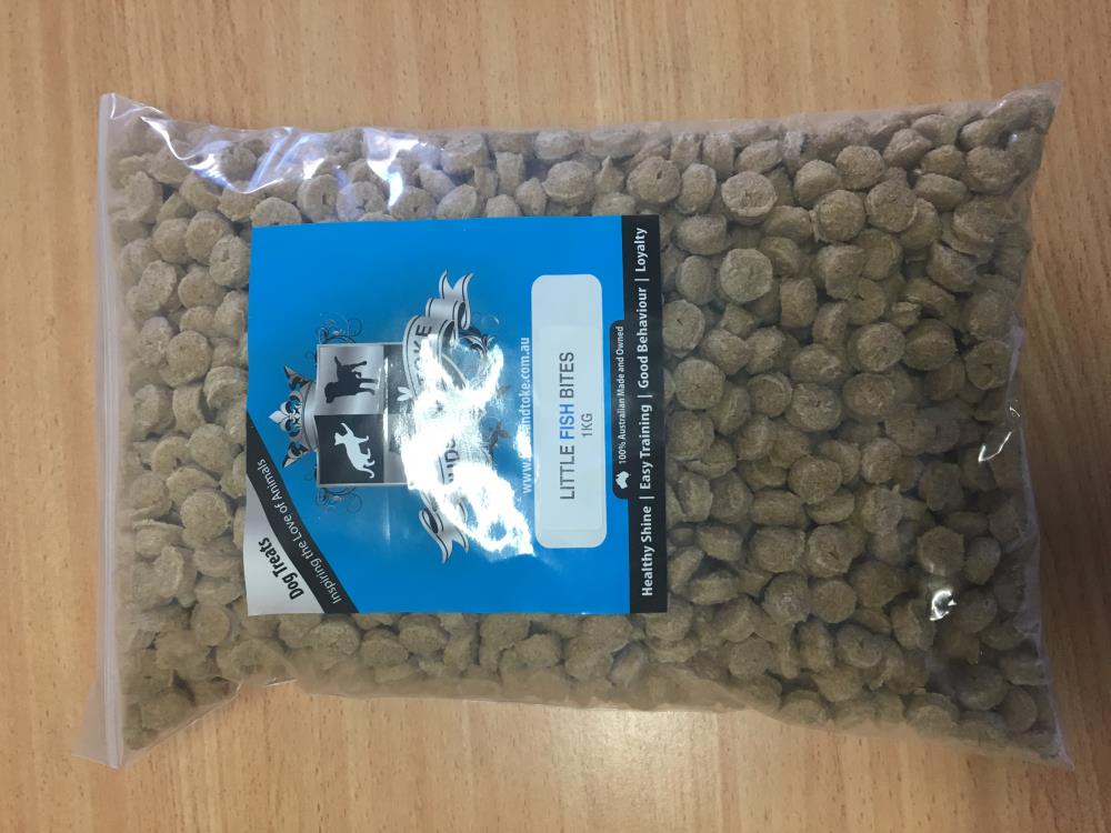 Huds & Toke Dog Little Fish Bites 1kg