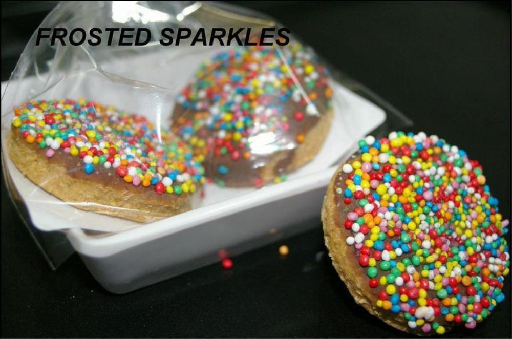 Huds & Toke Dog Carob & Yoghurt Sparkles Cookies 50pce