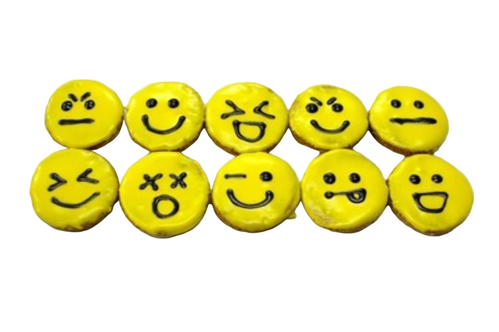 Huds & Toke Dog Emojis 40pce