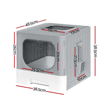 i.Pet Large Enclosed Cat Litter Box with Scoop Pet Savers