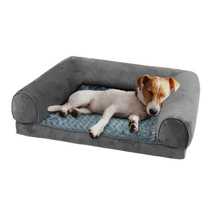 PaWz Pet Bed Sofa Dog Beds Bedding Soft M Cover Grey Cover Medium-1910112954909593600