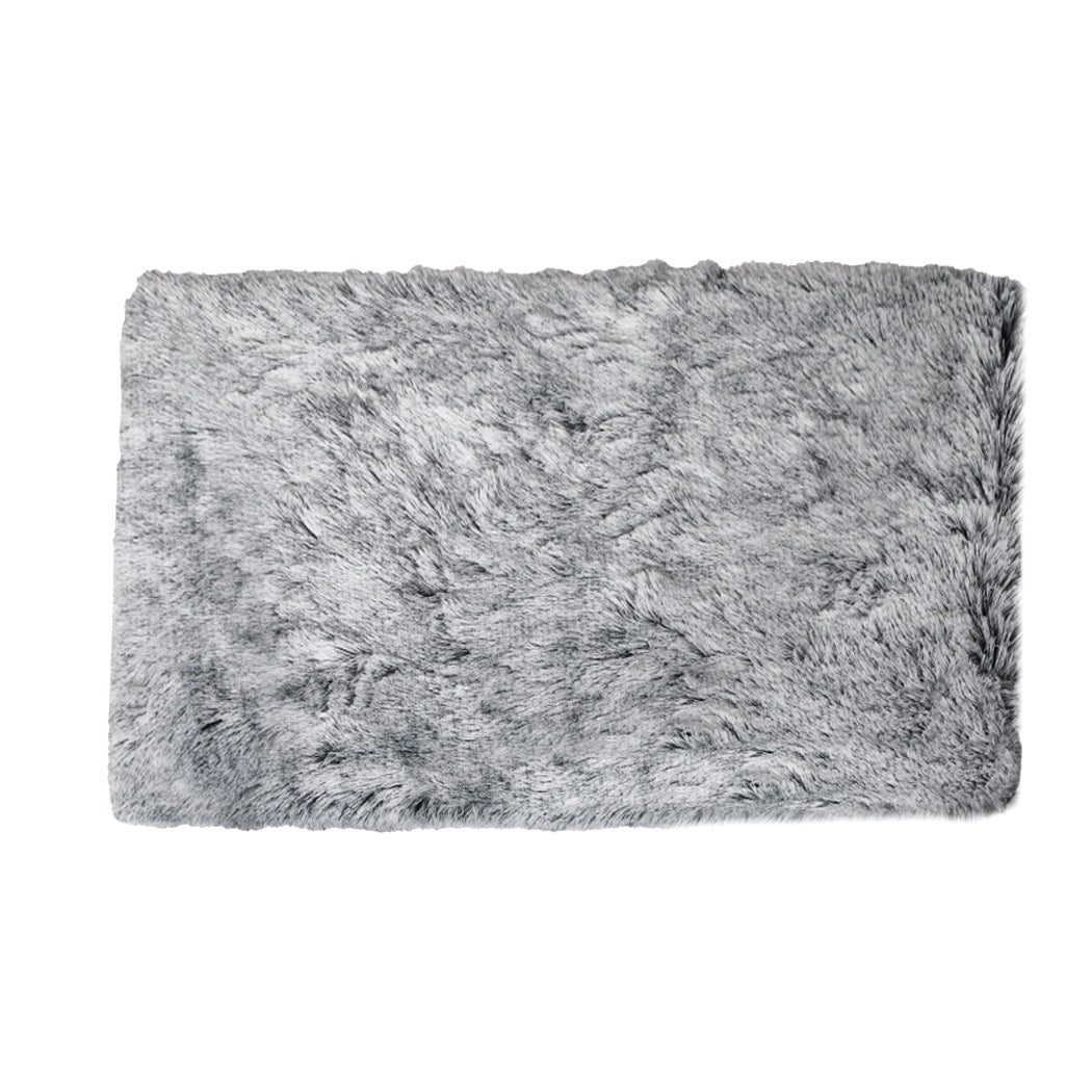 PaWz Replaceable Pet Bed Cover Plush XL Charcoal X-Large-1910112464515764224