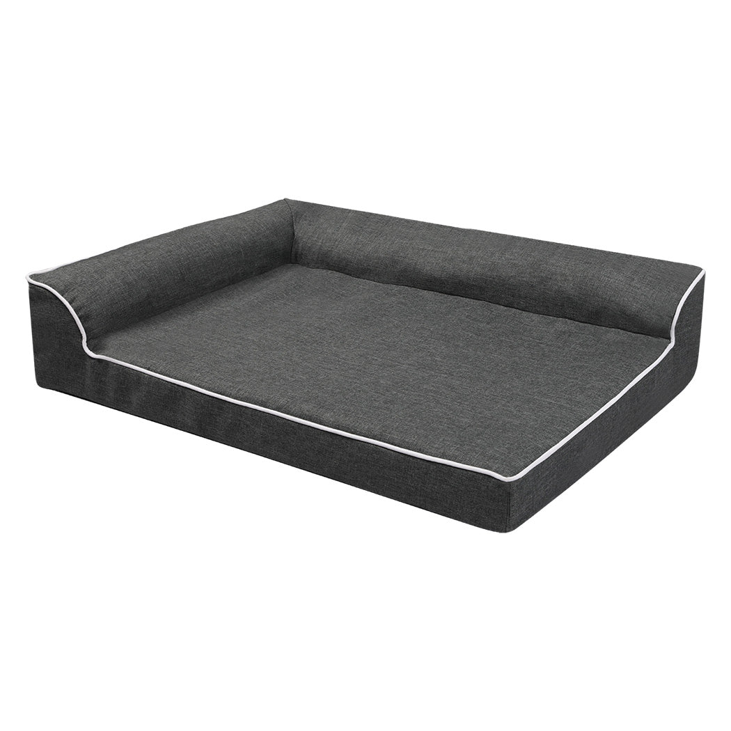 Pawz Orthopedic Dog Bed XL Grey-1910112253479358464