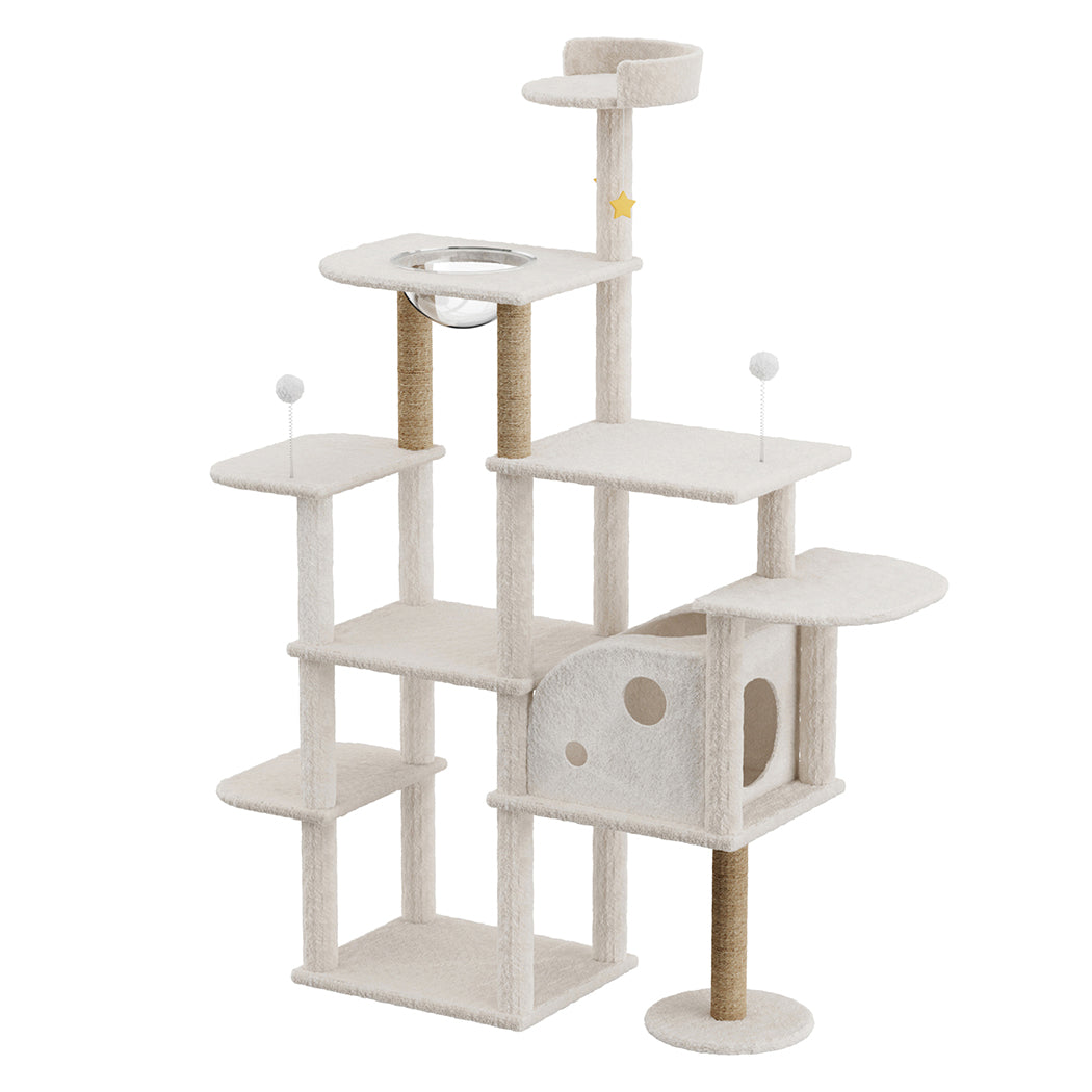 Pawz Cat Tree Tower Large Scratcher Condo House 172cm-1919278362585600000