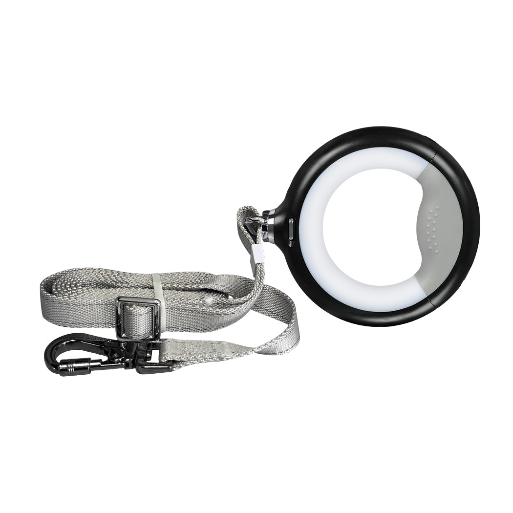 PaWz LED Dog Leash Lead Walking Rope Black-1910112481217482752