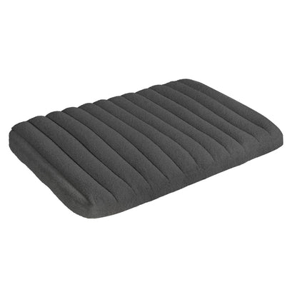 Pawz L Size Orthopedic Dog Bed with Sherpa Plush Removable Cover in Grey-1919892816419491840