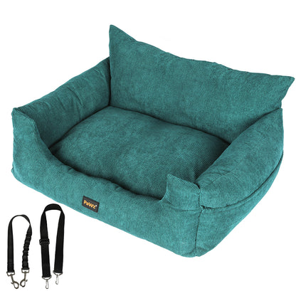 PaWz Pet Car Booster Seat Dog Protector L Green Large-1910112476075266048