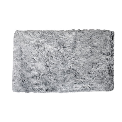 PaWz Replaceable Pet Bed Cover Plush Charcoal Small-1910112984856924160