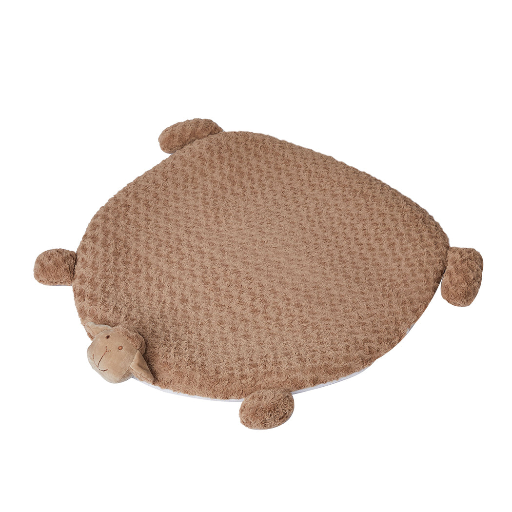 PaWz Pet Bed Cat Calming Bed Dog Squeaky M Tan Medium-1910112965097558016