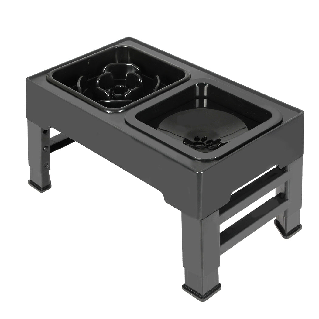 PaWz Elevated Pet Feeder 4 Height Adjustable-1910112479602675712