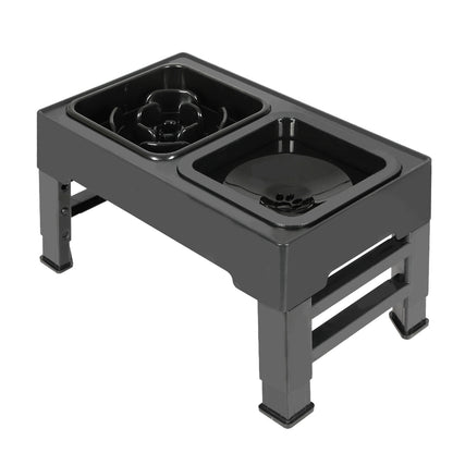 PaWz Elevated Pet Feeder 4 Height Adjustable-1910112479602675712