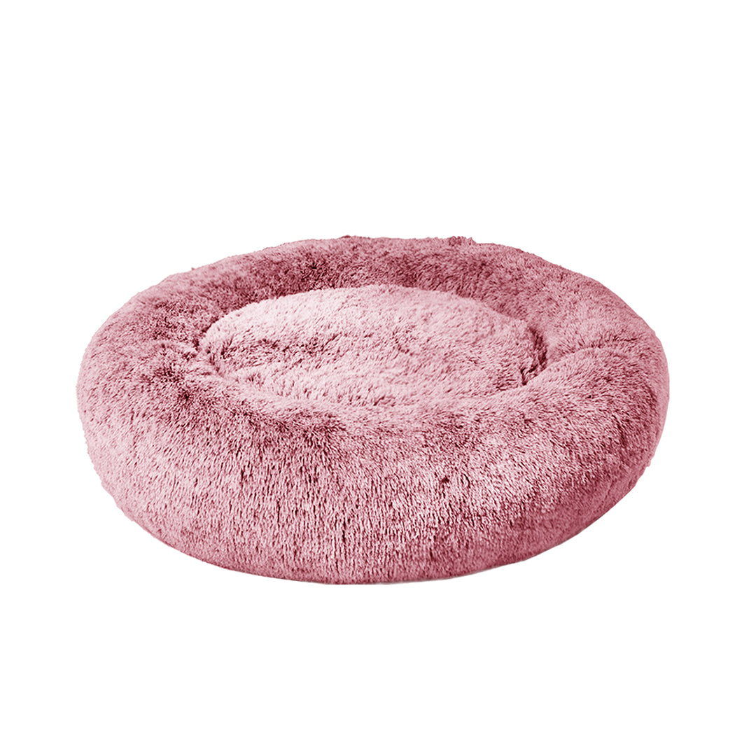 PaWz Pet Bed Memory Foam Dog Donut Pink X-Large-1910112491321561088