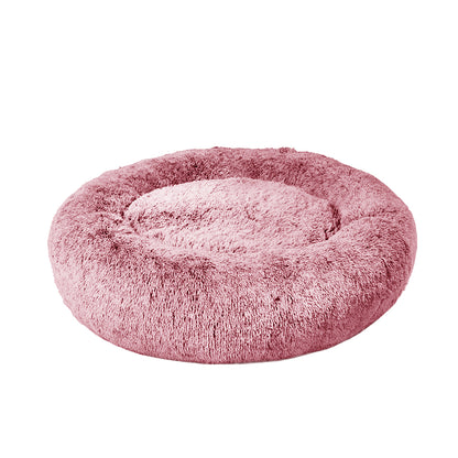 PaWz Pet Bed Memory Foam Dog Donut Pink X-Large-1910112491321561088