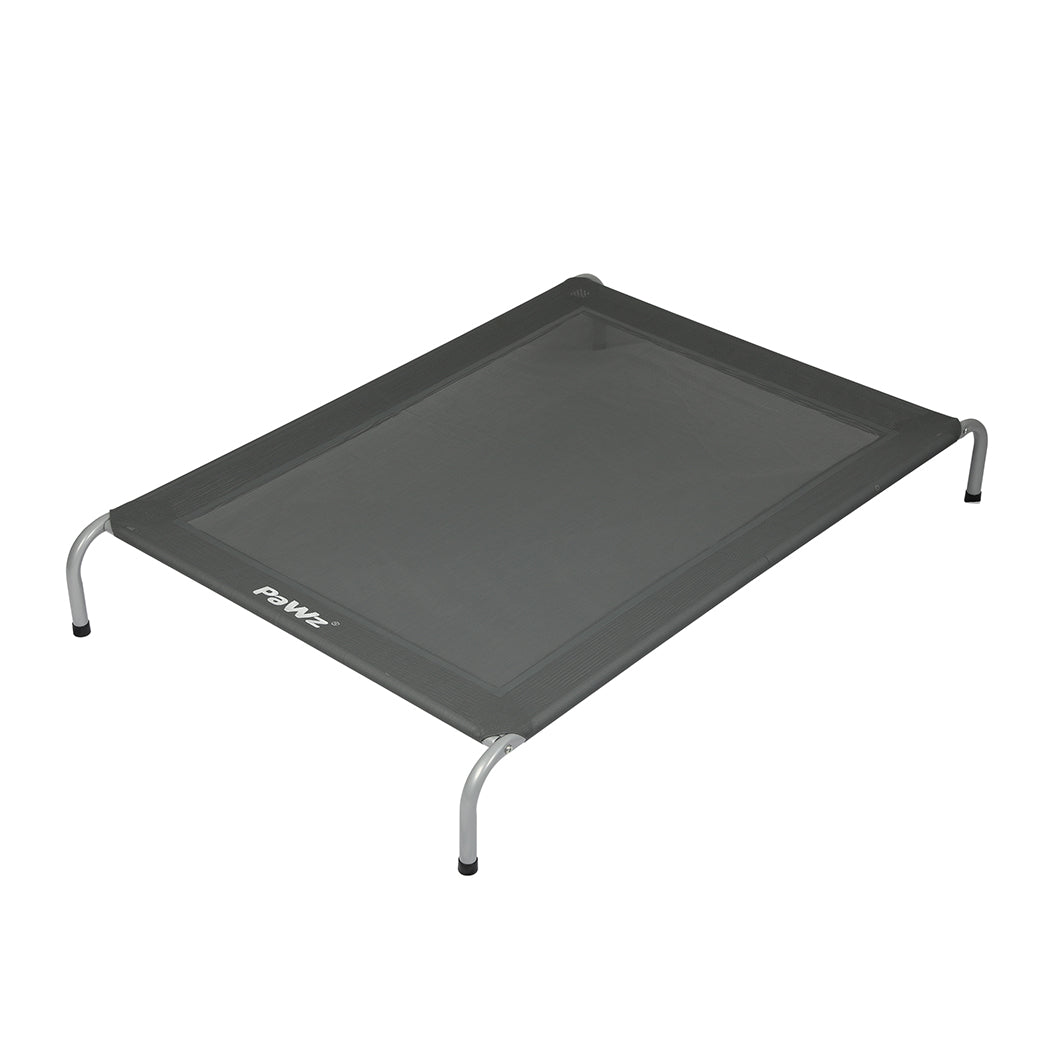 PaWz Elevated Trampoline Pet Bed Dog L Grey Large-1910112492328194048