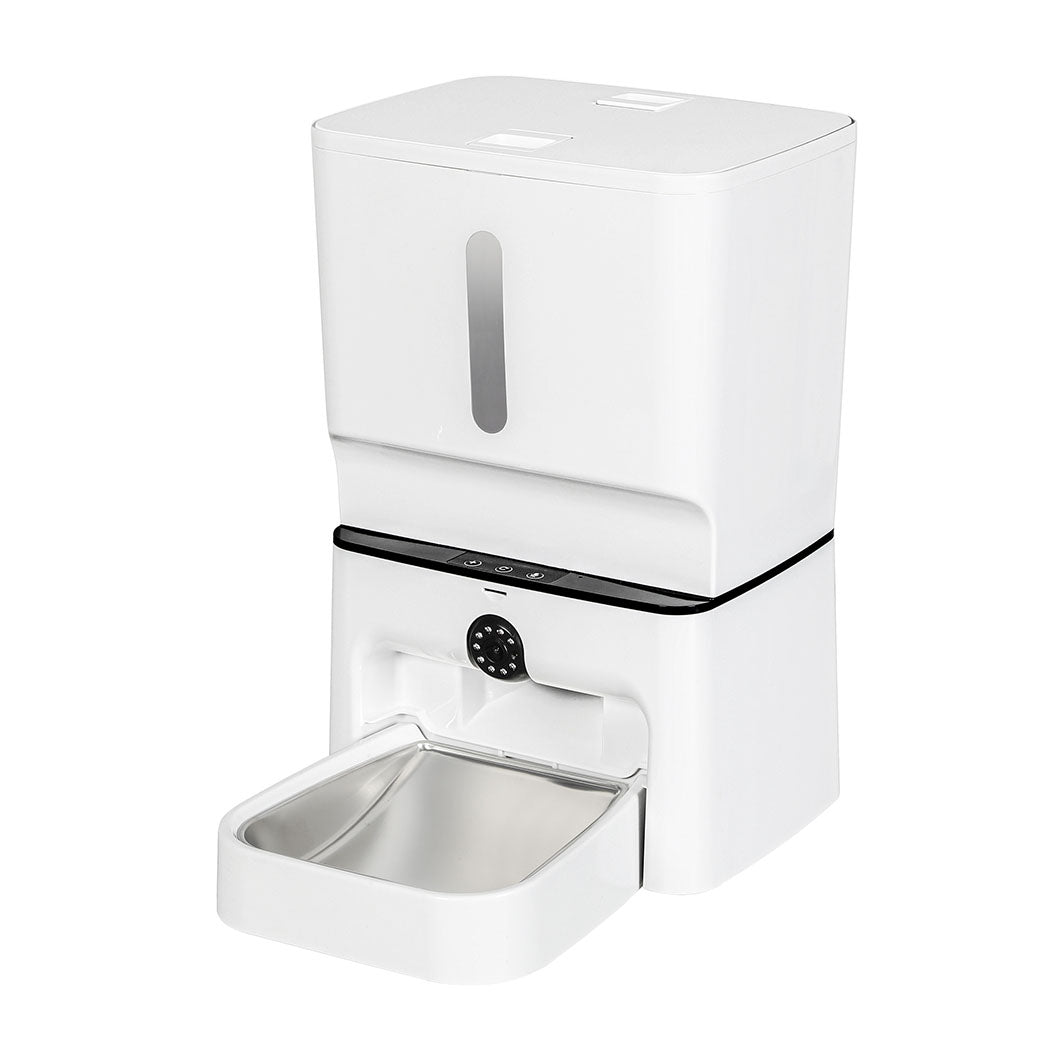 Pawz 2-in-1 Automatic Pet Feeder Wifi Camera Laser Toy-1919278362916950016