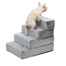 PaWz Pet Stairs 4 Step Ramp Portable X-Large-1910112952934076417