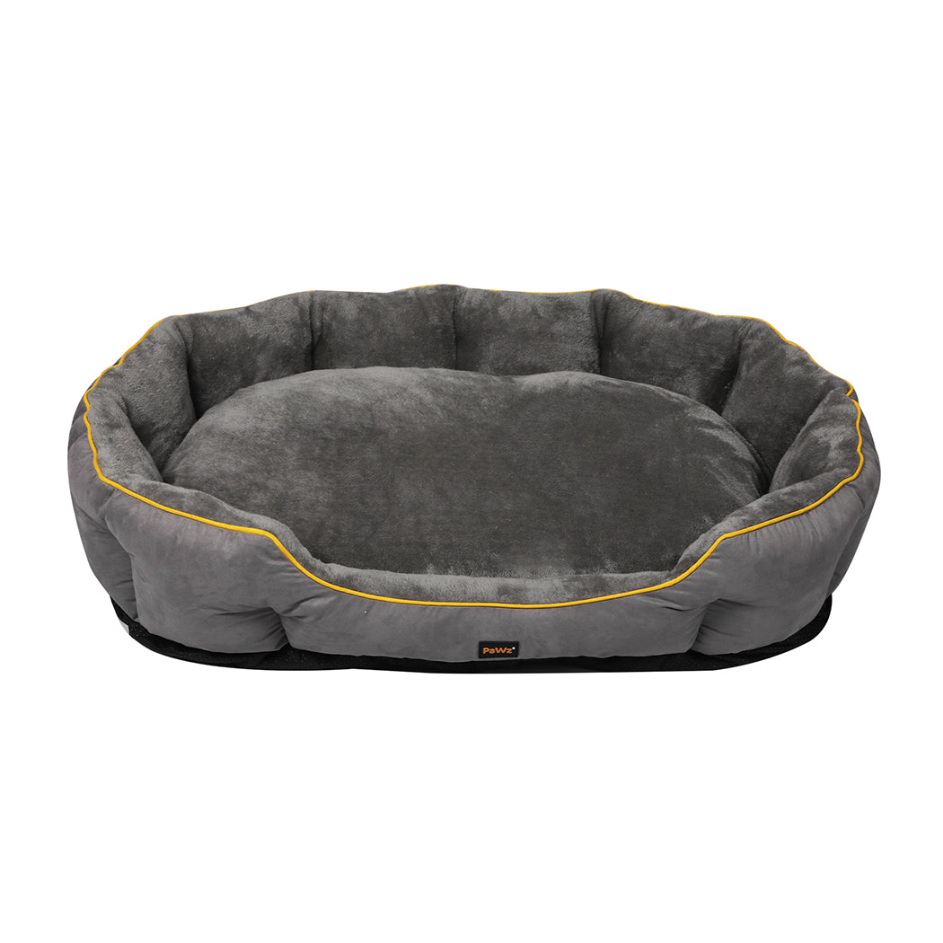 PaWz Electric Pet Heater Bed Heated M Grey Medium-1910112463077117953