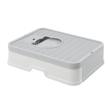 PaWz Foldable Cat Litter Box Tray Enclosed Grey-1910112469918027777
