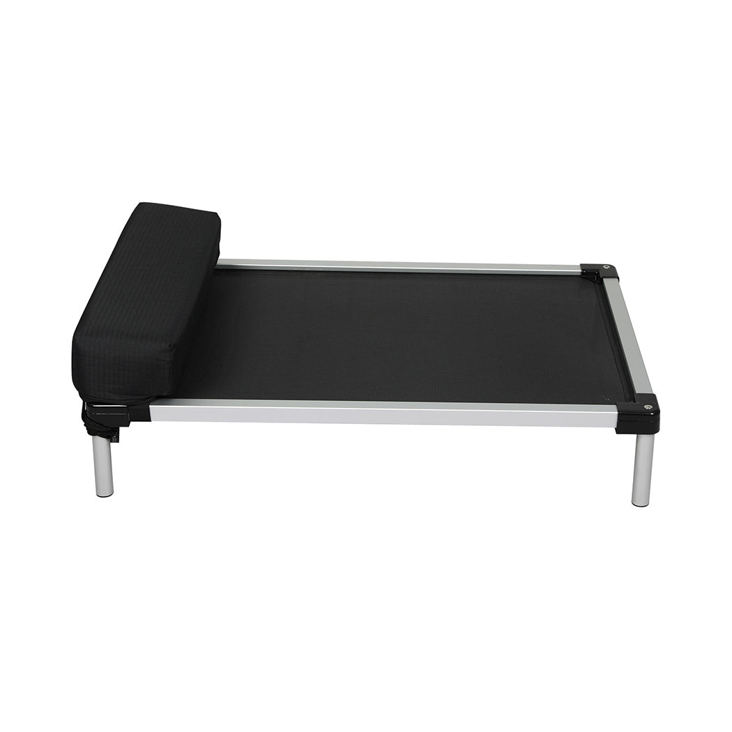 PaWz Pet Trampoline Aluminium Frame L Black Large-1910112488867893249