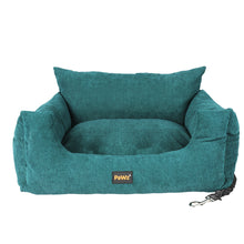 PaWz Pet Car Booster Seat Dog Protector L Green Large-1910112476075266049