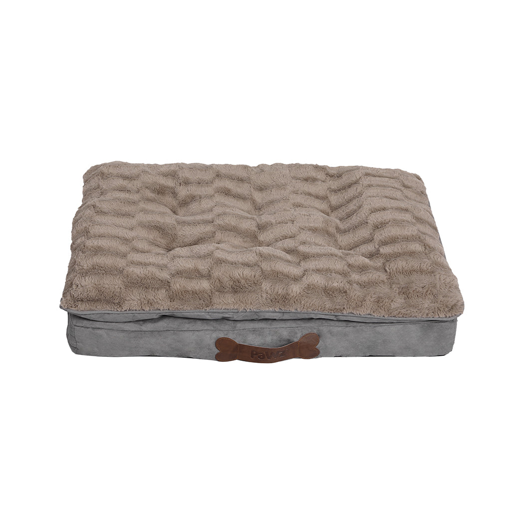 PaWz Dog Calming Bed Pet Cat Removable S Khaki Small-1910112967060492289