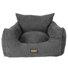 PaWz Pet Car Booster Seat Dog Protector M Grey Medium-1910112476582776833