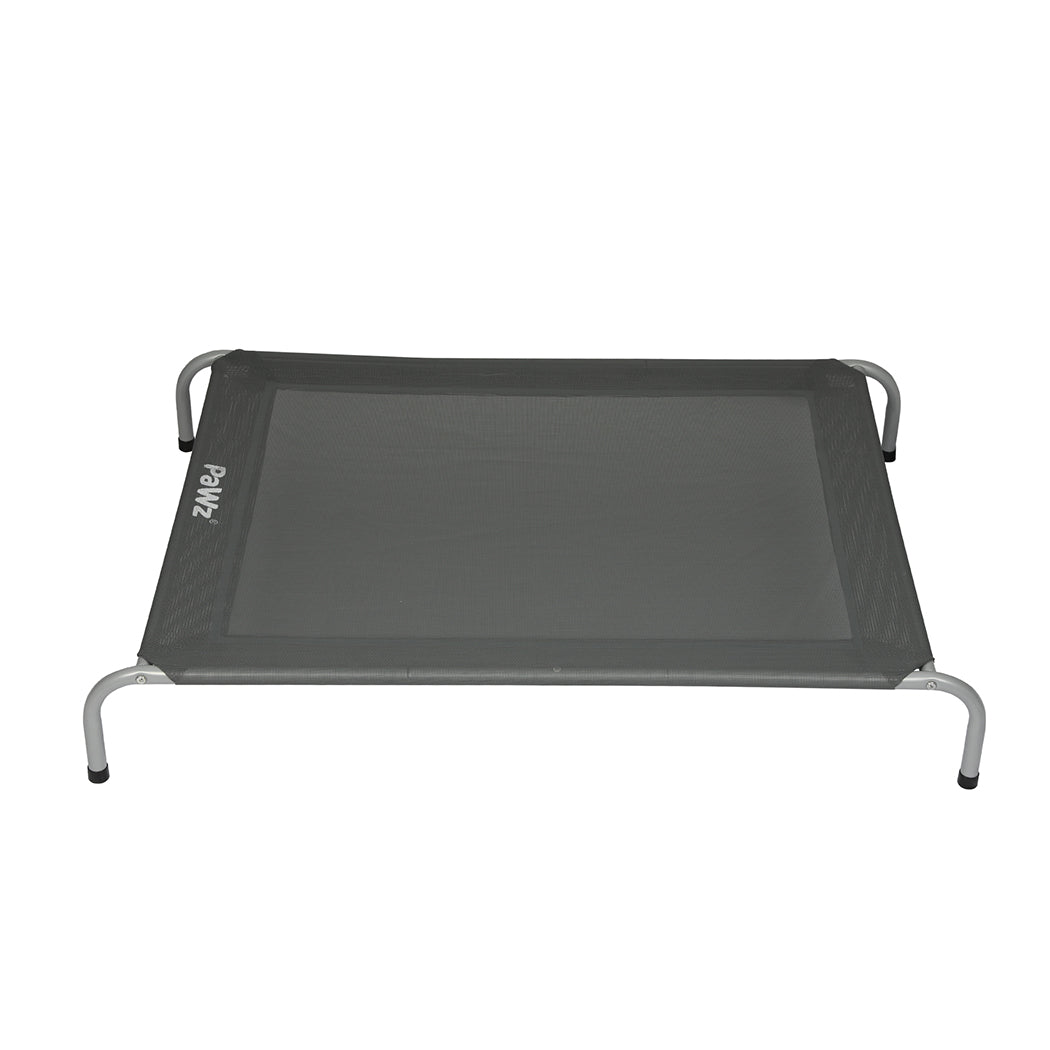 PaWz Elevated Trampoline Pet Bed Dog L Grey Large-1910112492328194049